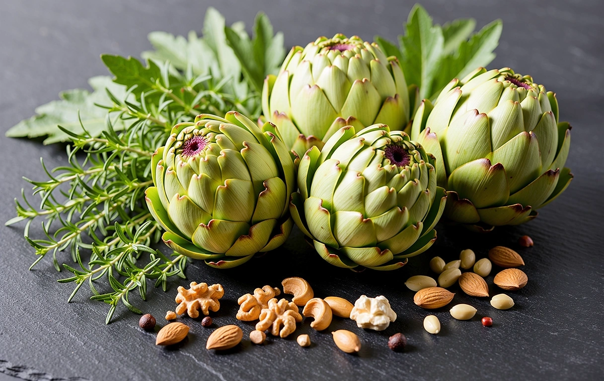 Frische gesunde Zutaten